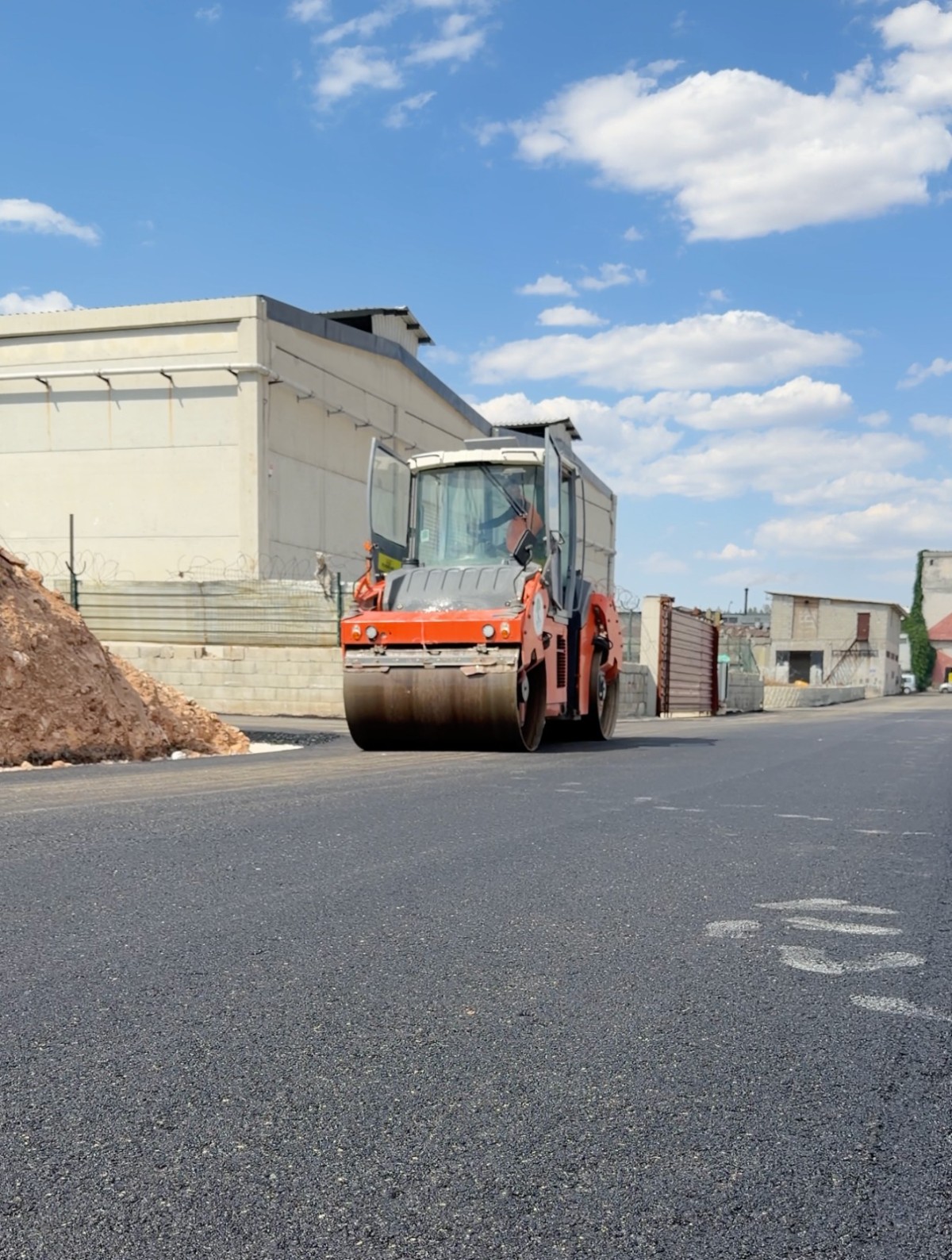 KÜSGET’te yılların yol sorunu çözülüyor