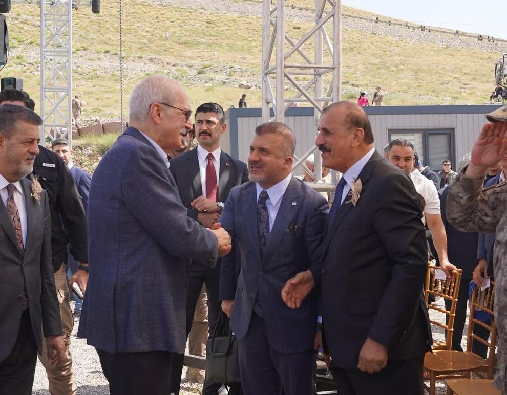 Celal Kadooğlu ve Numan Kurtulmuş Cudi’de bir araya geldi