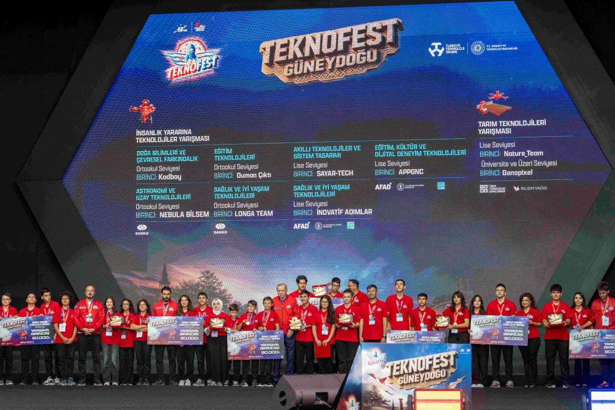 TEKNOFEST Güneydoğu ödül töreni